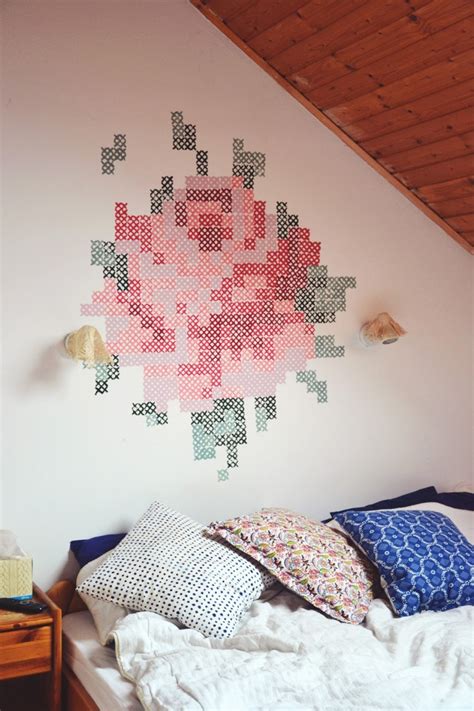 9 Adorable And Easy To Make DIY Wall Murals Shelterness