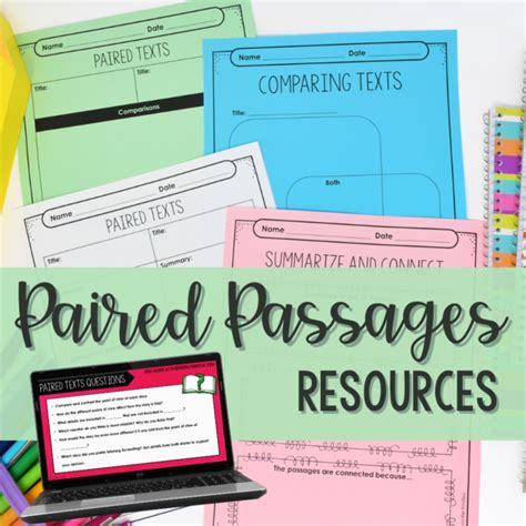 Free Resources For Teaching Paired Passages