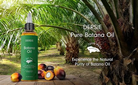 Dersie Batana Oil Dr Sebi Organic Raw Honduras Oil For