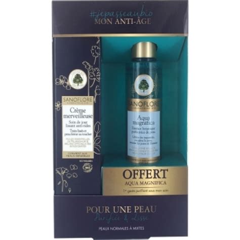 Coffret Crème Merveilleuse Soin De Jour Acqua Magnifica Offert