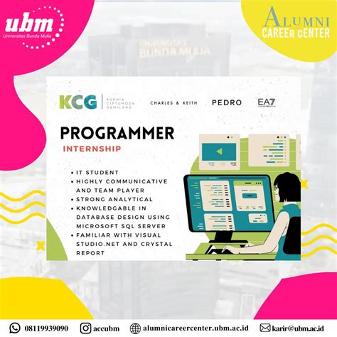 Lowongan Kerja PT Kurnia Ciptamoda Gemilang ACC UBM