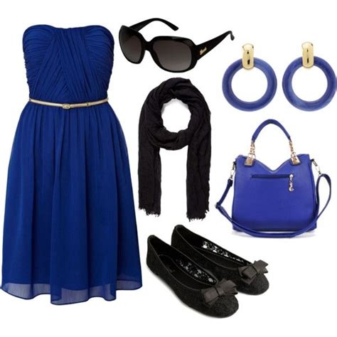 Dark Blue & Black | Clothes design, Clothes, Complete outfits