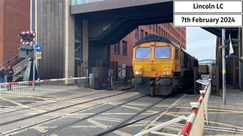 Lincoln High Street Level Crossing Youtube