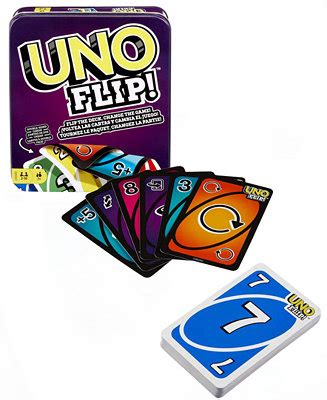 Hasbro Games UNO Flip Double Sided Playing Cards - Macy's