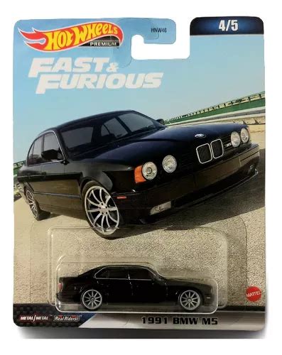 1991 Bmw M5 Rápido Y Furioso 4 5 Hot Wheels Premium