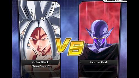 Xenoverse 2 Requested Match PC Goku Black Super Saiyan 5 Vs