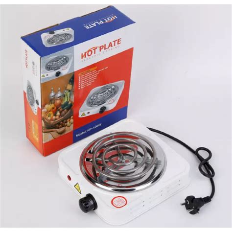 Плита електрична однокомфоркова спіральна Hot Plate W міні плита настільна цена грн