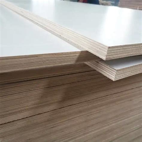 X Double Sided White Melamine Laminated Plywood China Melamine