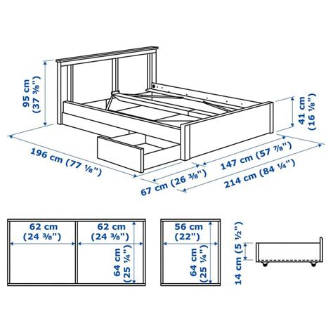 Top Useful Standard Bed Dimensions With Details Engineering