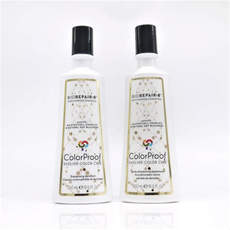 ColorProof BioRepair-8 Anti-Thinning Shampoo & Conditioner Duo Set (250 ml each) - Walmart.com