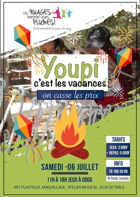 Youpi cest les vacances on casse les prix Au Sénégal le cœur du