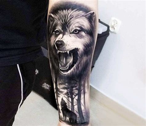 Angry Wolf tattoo by Bejt Tattoo | Post 21709