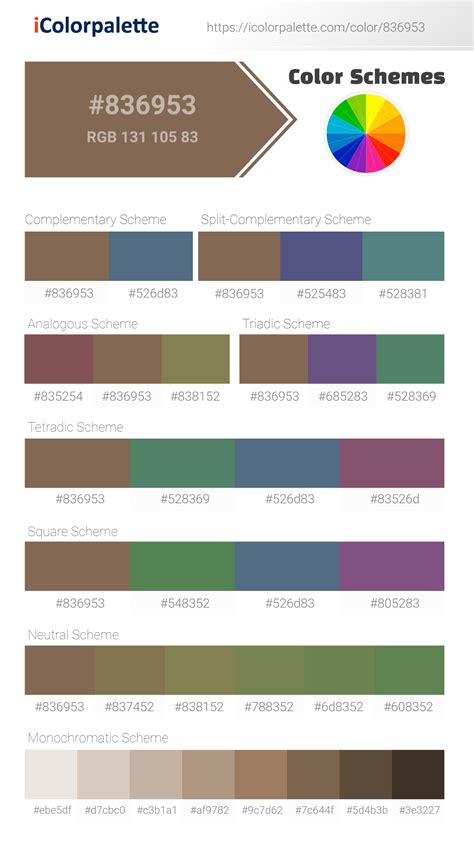 Pastel Brown Information Hsl Rgb Pantone