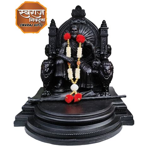 Shivaji Maharaj Statue 10"