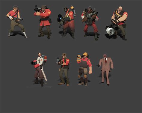 Tf2c Class Select Portraits Open Fortress Mods