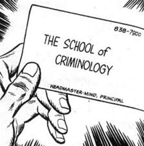 Schools of Criminology | Owlcation