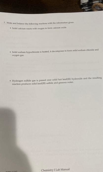 Solved 4. Identify the element oxidized and the element | Chegg.com 