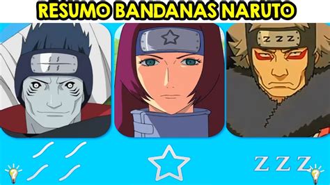 Quais S O Todas As Bandanas Do Universo De Naruto Resumo Das Bandanas