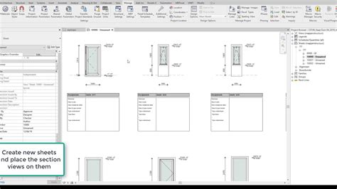 Revit Dynamo Create Sections For Doors And Windows Youtube