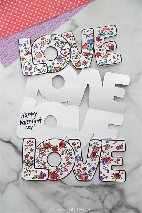 Printable Love Cards The Best Ideas For Kids