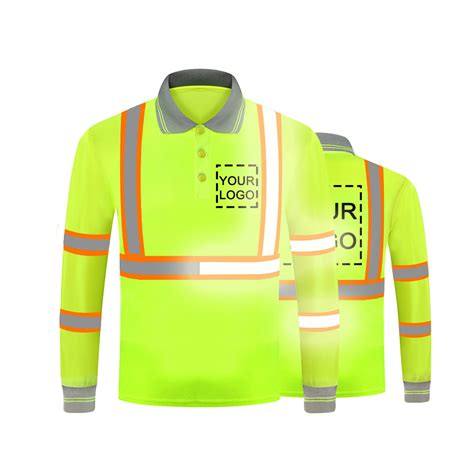 Work Safety Shirts Polo T Shirt Hi Vis Shirts Top Selling Yoweshop