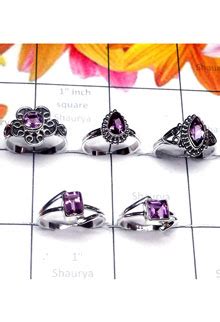 Rbs Sterling Silver Wholesale Lot With Cut Gemstone Pcs Baby