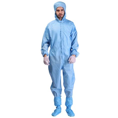 Cleanroom Suit Clean Room Suit Esd Jumpsuit Ppe Suit Washable Anti