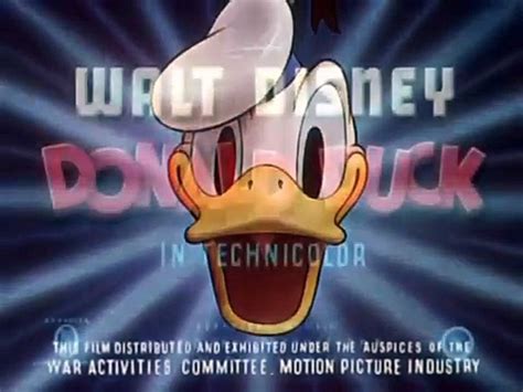 Donald Duck The Spirit Of 43 1943 Video Dailymotion