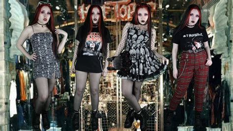 Y2k Hottopic Goth Lookbook Youtube