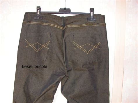 Coudre La Poche Arri Re D Un Jean Kekeli Bricole Petite Culotte