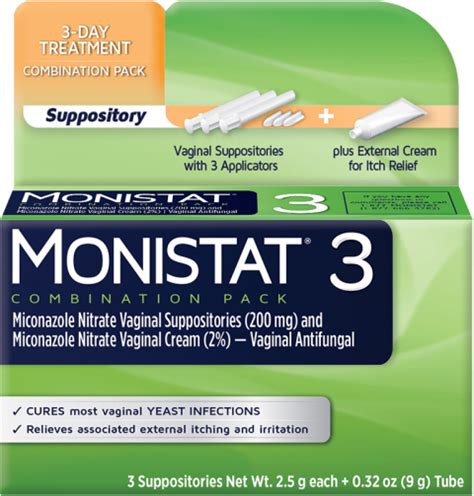 MONISTAT® 3-Day Treatment for Yeast Infections