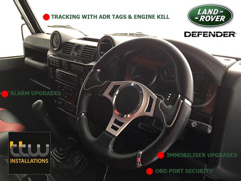 Land Rover Defender Security Solutions TTW Installations