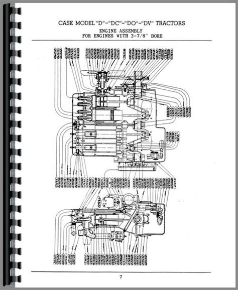 Case DC Tractor Parts Manual