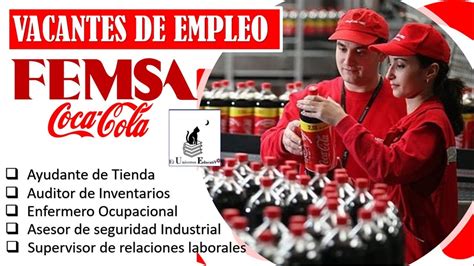 Femsa Coca Cola Bolsa De Trabajo Vacantes De Empleo