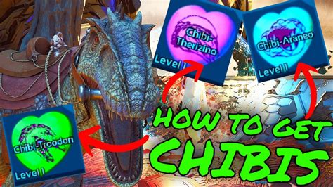 How To Get CHIBIS In Ark Survival Ascended The ONLY WAY TO GET CHIBIS