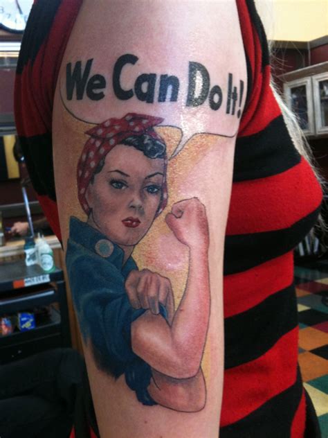 Rosie The Riveter Tattoo by Jigoku--Shoujo on DeviantArt