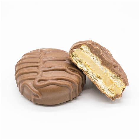 Individually Wrapped Milk Chocolate Covered Peanut Butter Crackers Wilson Candy