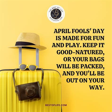 Funny April Fools Day Quotes - The Best of Life