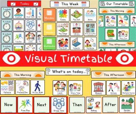 Visual Timetable Mindingkids