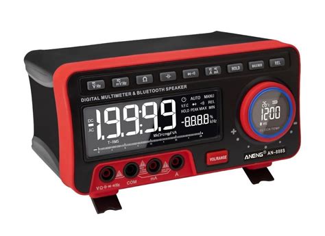 Мультифункциональный настольный мультиметр с bluetooth колонкой ANENG ...