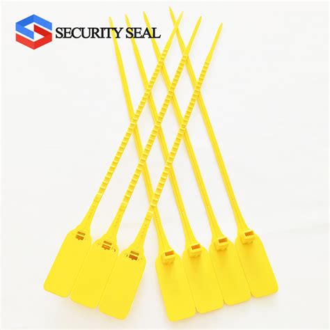 One Piece Mechanical Lead Shipping Anti Tamper Security Tag Plastic