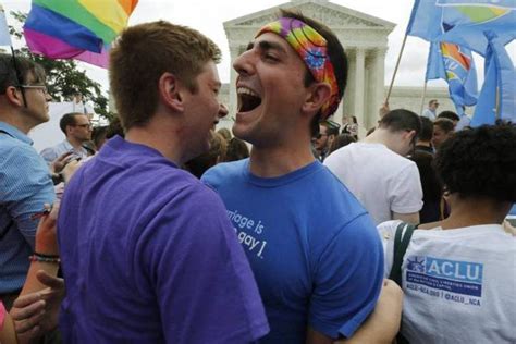 10 Fotos Da Comemoração Pelo Casamento Gay Nos Eua Exame