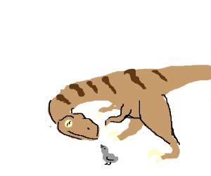 Raptor prey restraint - Drawception