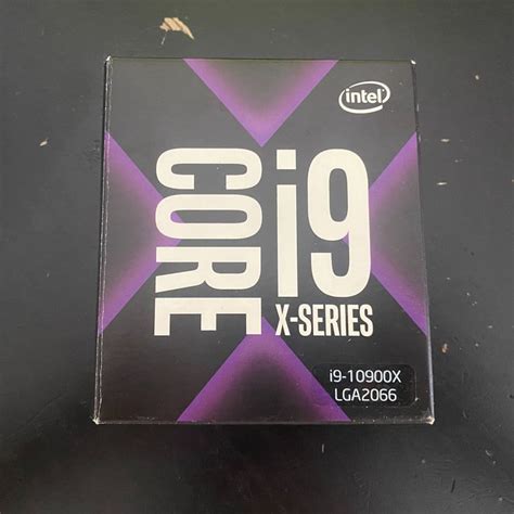 Intel Core I9 10900x Kaufen Auf Ricardo