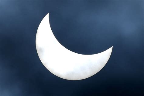 Hybrid solar eclipse 2023: Photos from partial eclipse in April