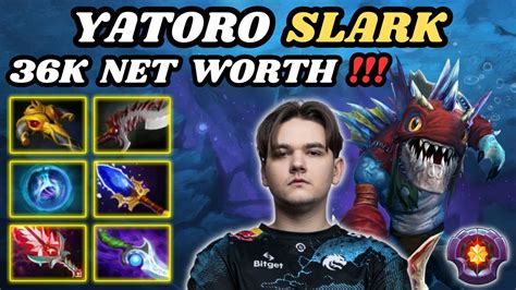 🔥 Yatoro Slark Hard Carry Highlights 7 34d 🔥 36k Net Worth Master Tier 🔥 Dota 2 Youtube