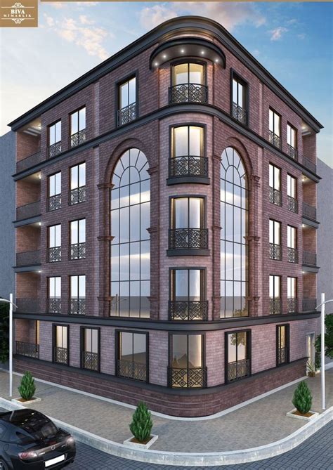 Amazing Apartment Building Facade Architecture Design C H Nh Nh