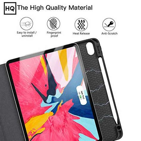 Ztotop Case For IPad Pro 11 Inch 2018 With Pencil Holder Lightweight