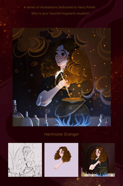 A series of illustrations Harry Potter Fan Art :: Behance