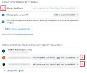 Jak udostępnić kalendarz Google Pomoc home pl